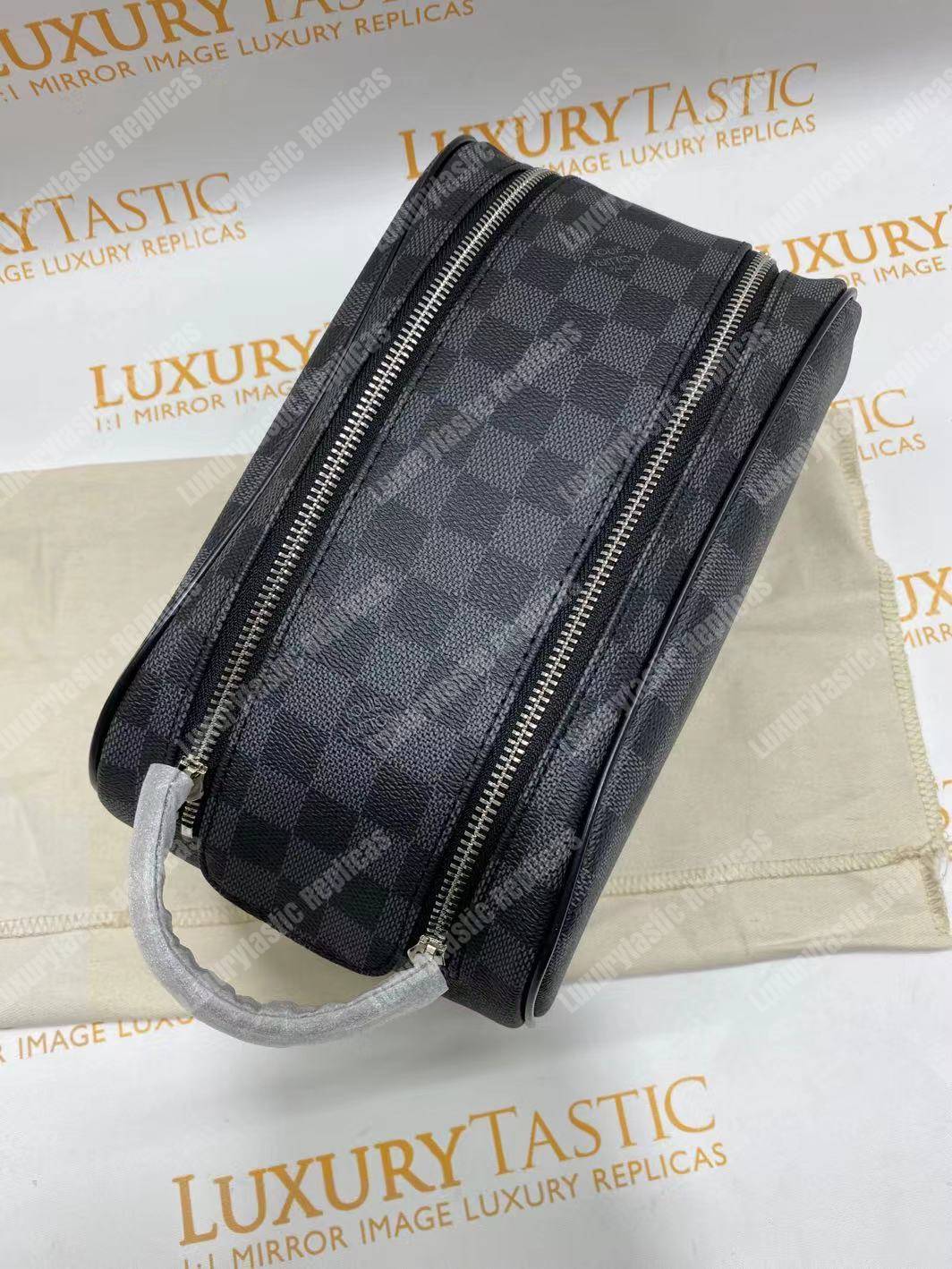 LV King Size Toiletry Bag Damier Graphite