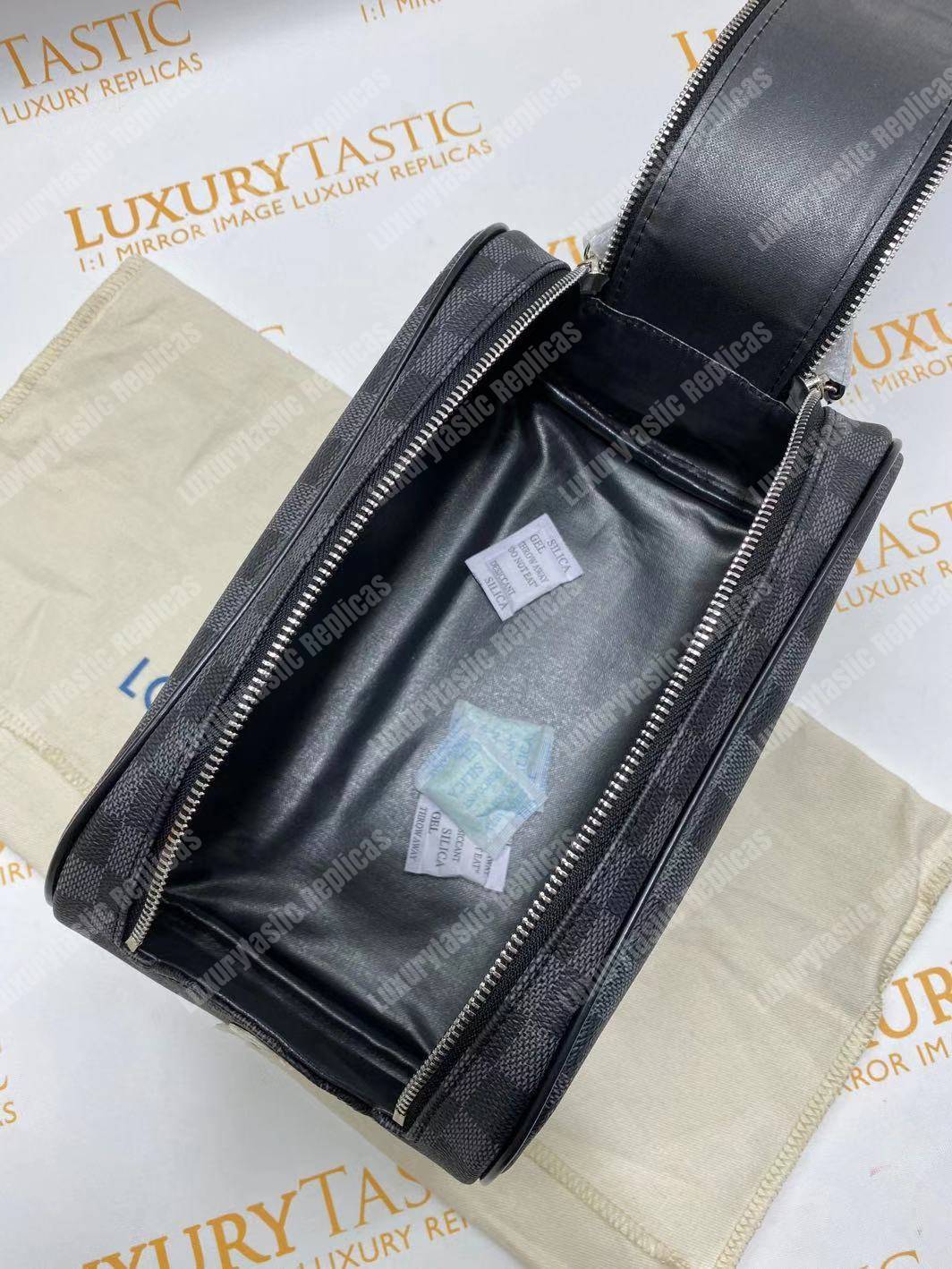 LV King Size Toiletry Bag Damier Graphite