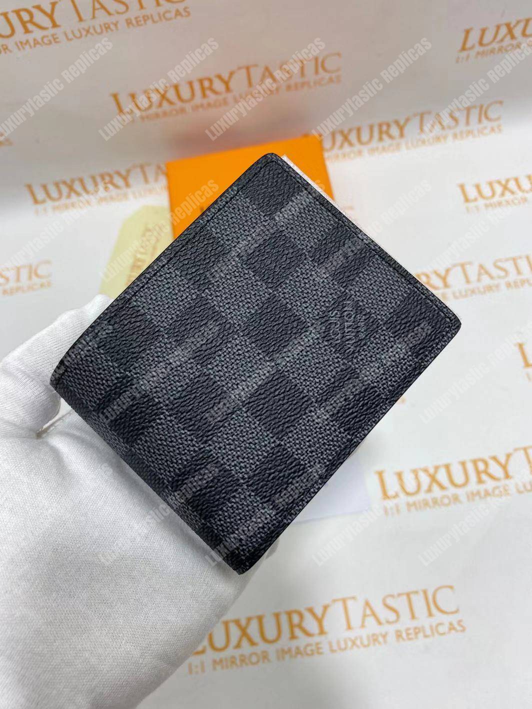 LV Slender ID Wallet Damier Graphite Canvas