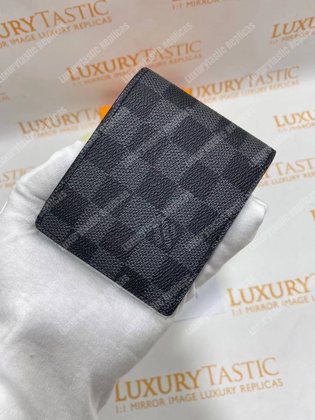 LV Slender ID Wallet Damier Graphite Canvas