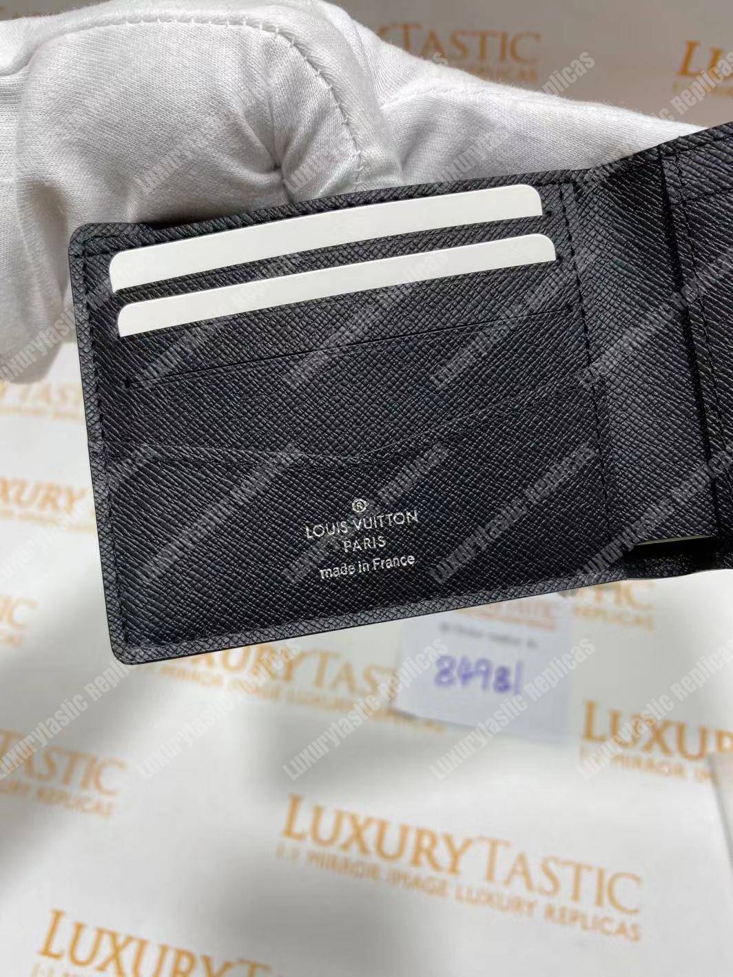 LV Slender ID Wallet Damier Graphite Canvas