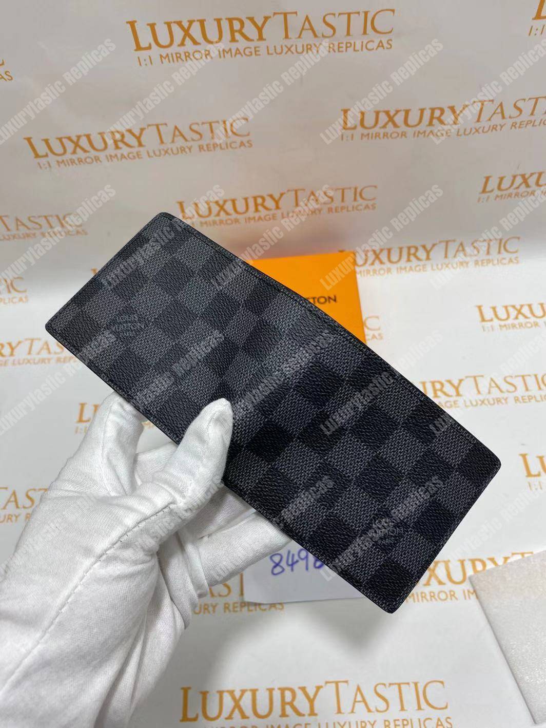 LV Slender ID Wallet Damier Graphite Canvas