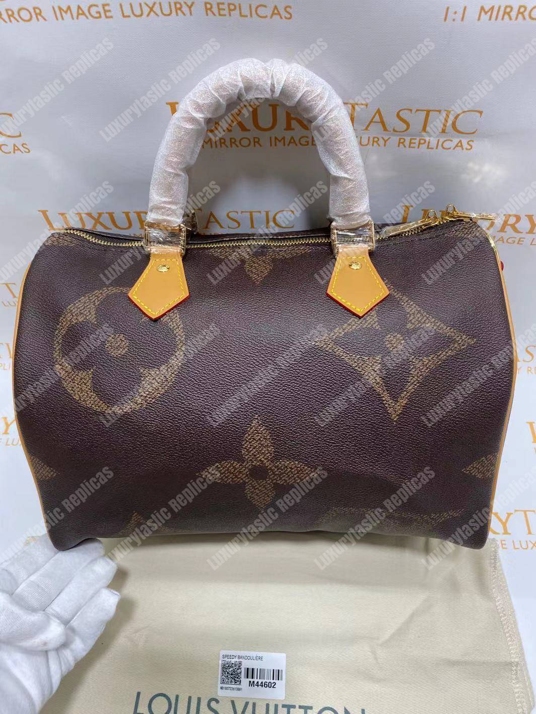 LV Speedy Bandoulière 30 Monogram Giant