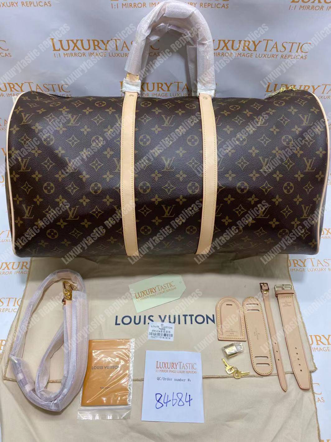 LV Keepall Bandouliere 55 Monogram