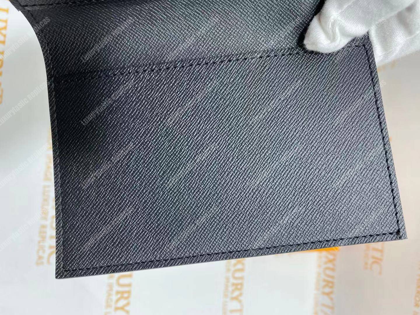 LV Passport Cover Damier Graphite Canvas