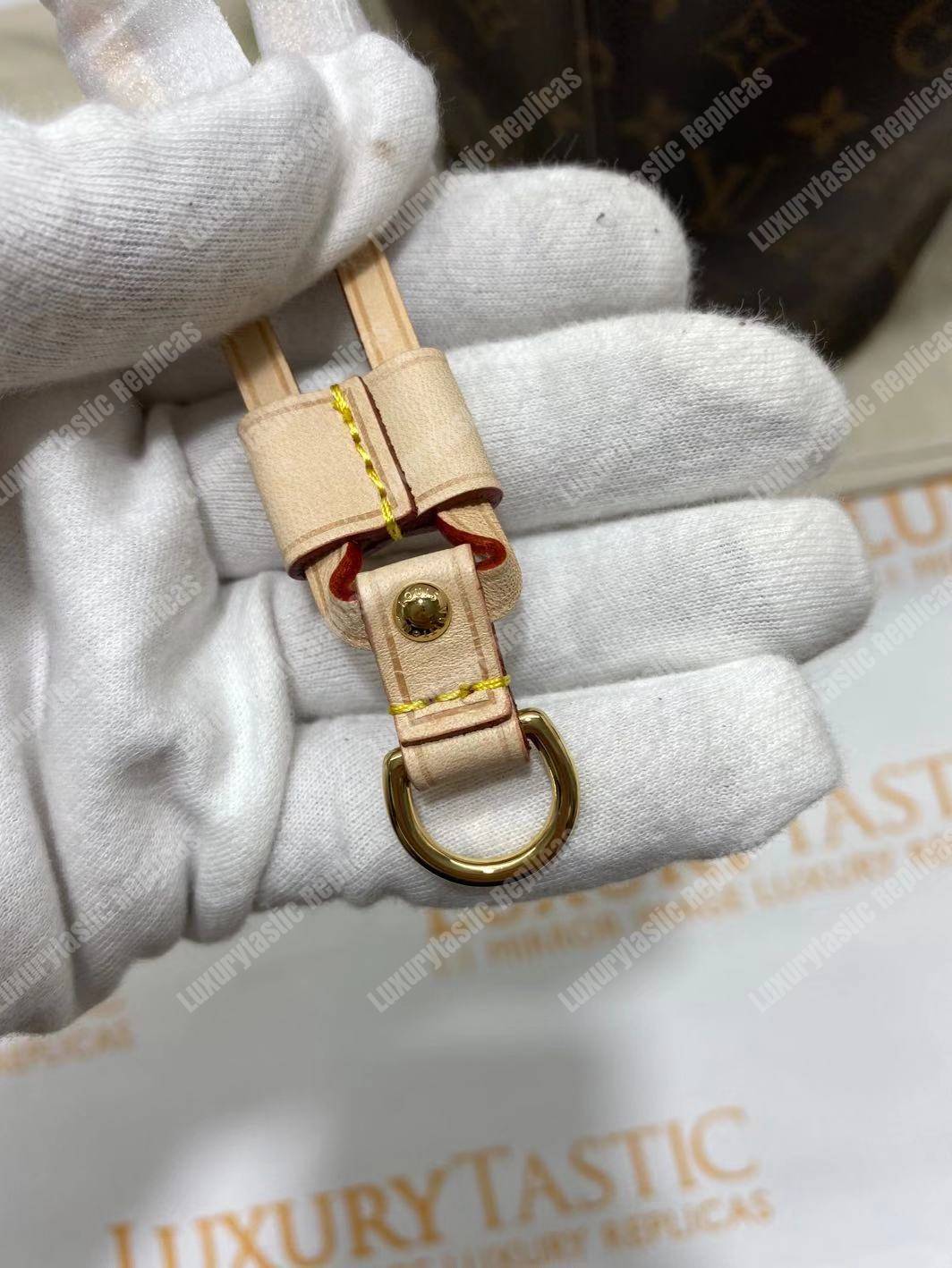 LV Neverfull MM Monogram Cherise