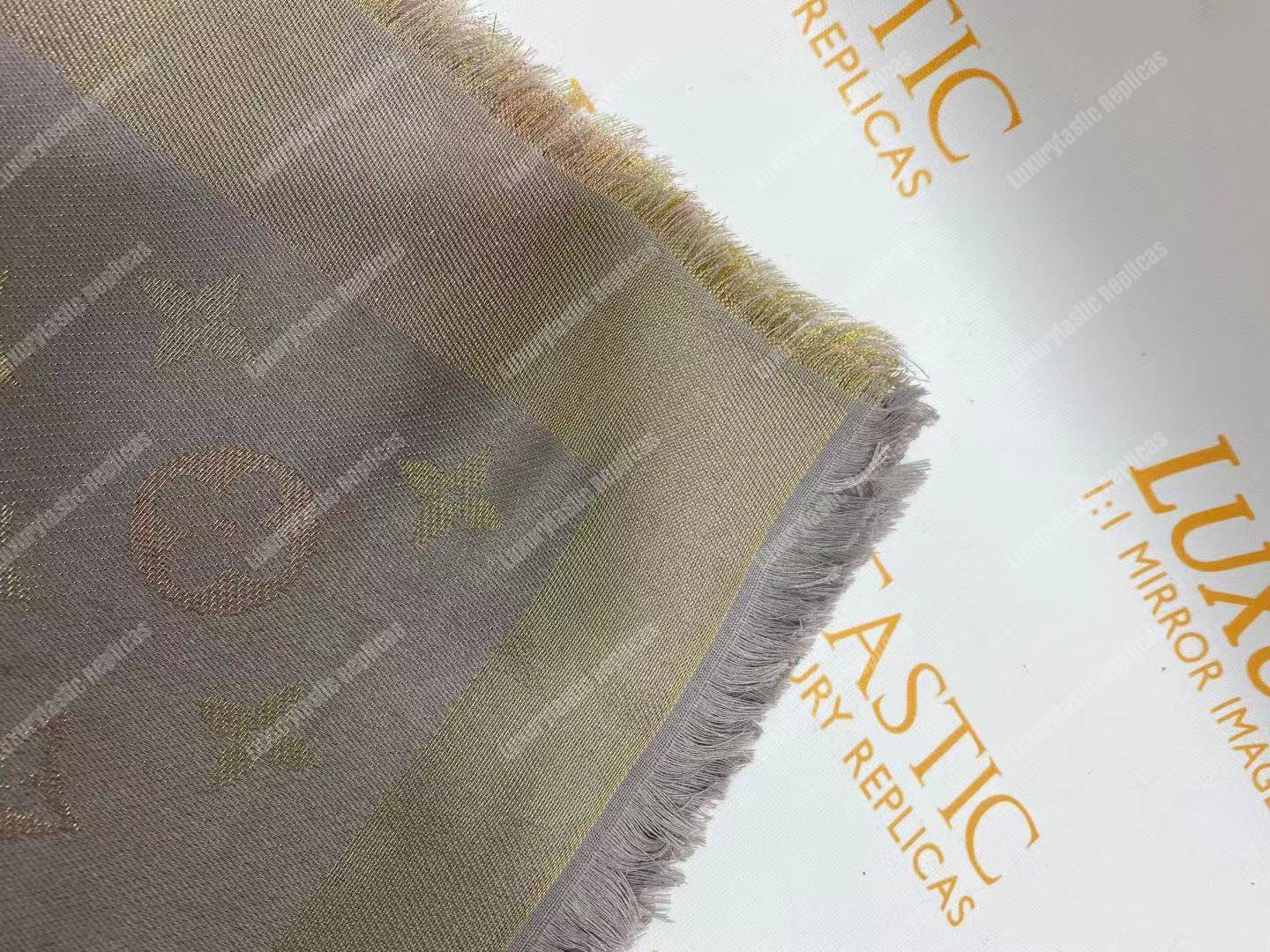 LV Monogram Shine Shawl