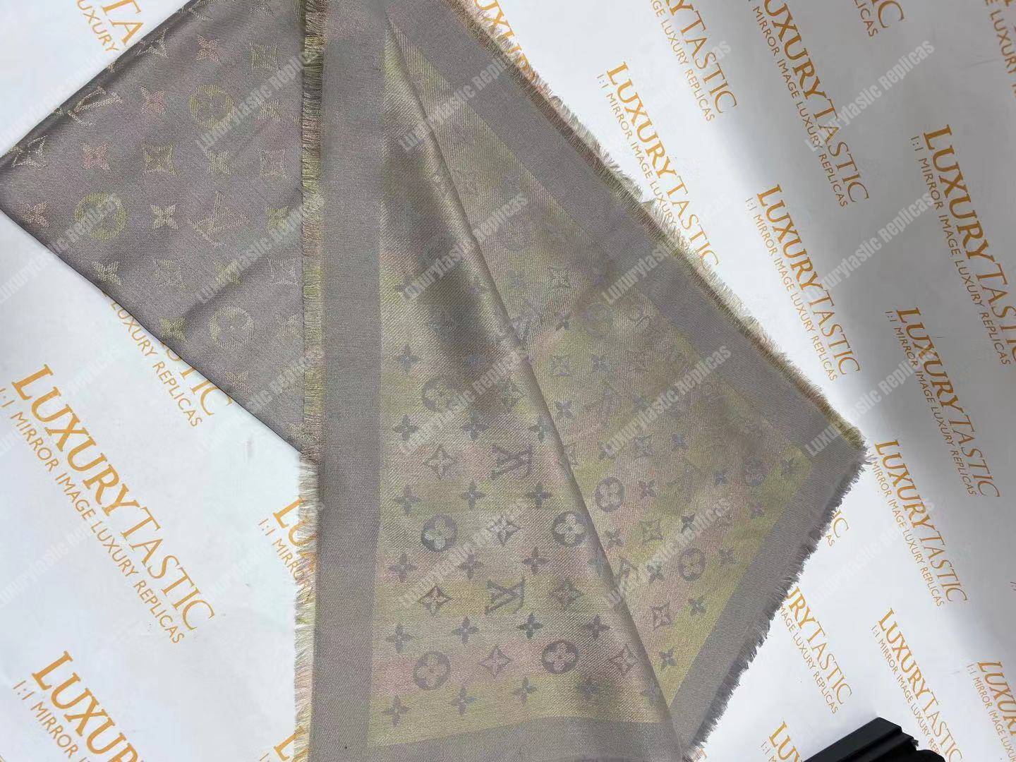 LV Monogram Shine Shawl