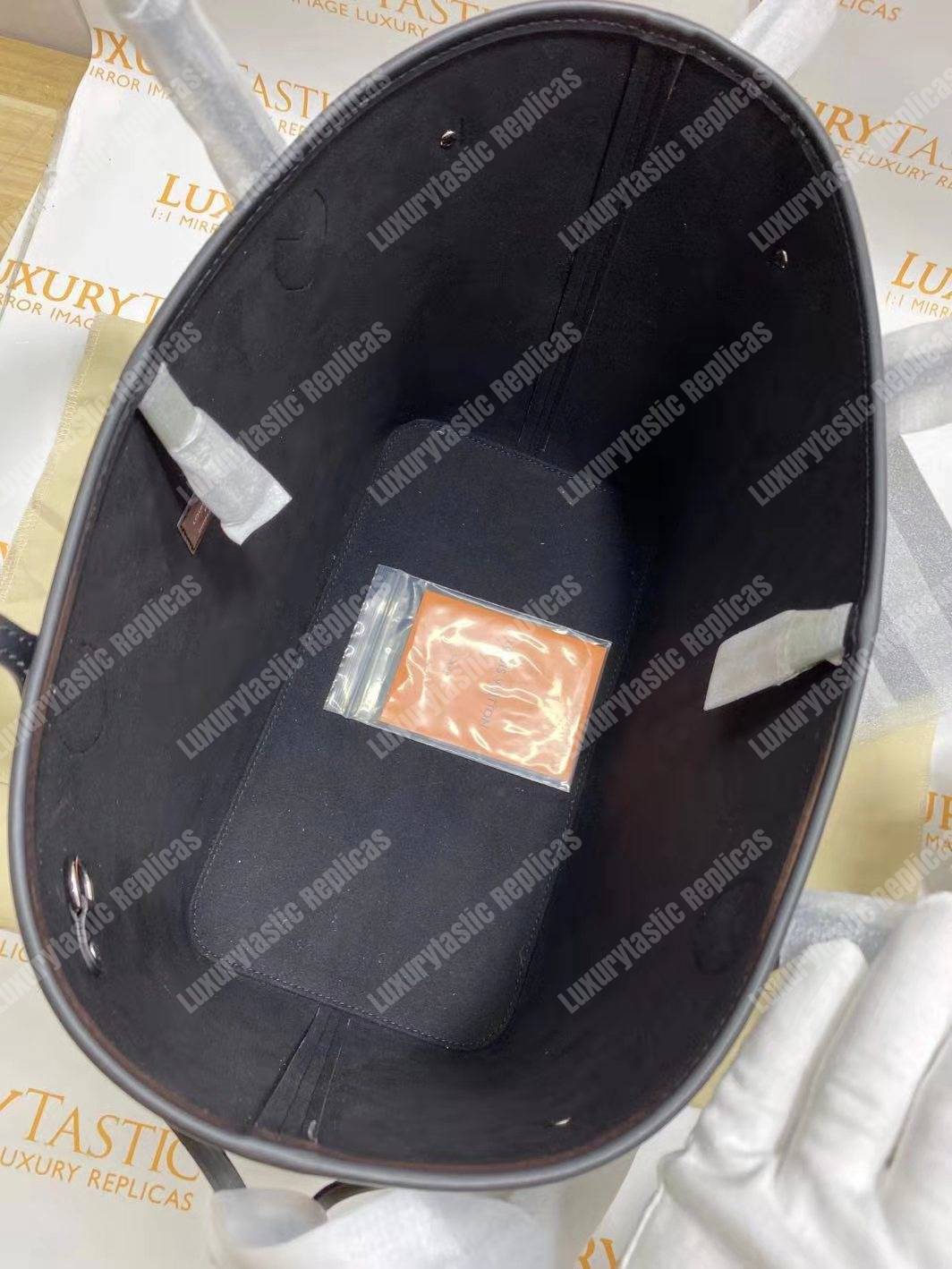 LV Neverfull MM Epi Leather Black