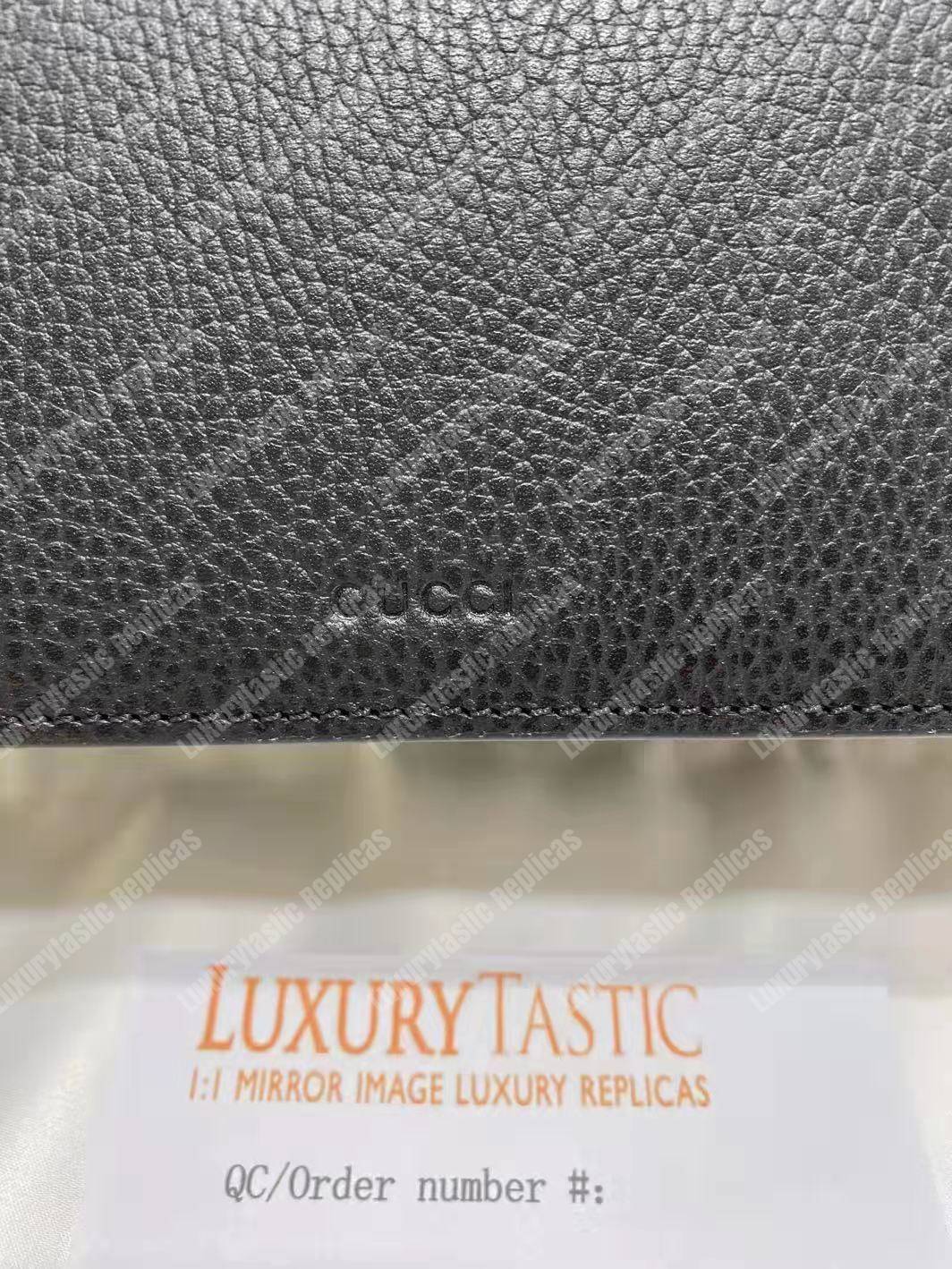 G*u*i dionysus small shoulder bag black leather