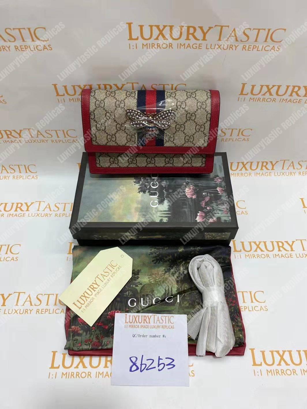 G*u*i queen margaret gg mini bag red