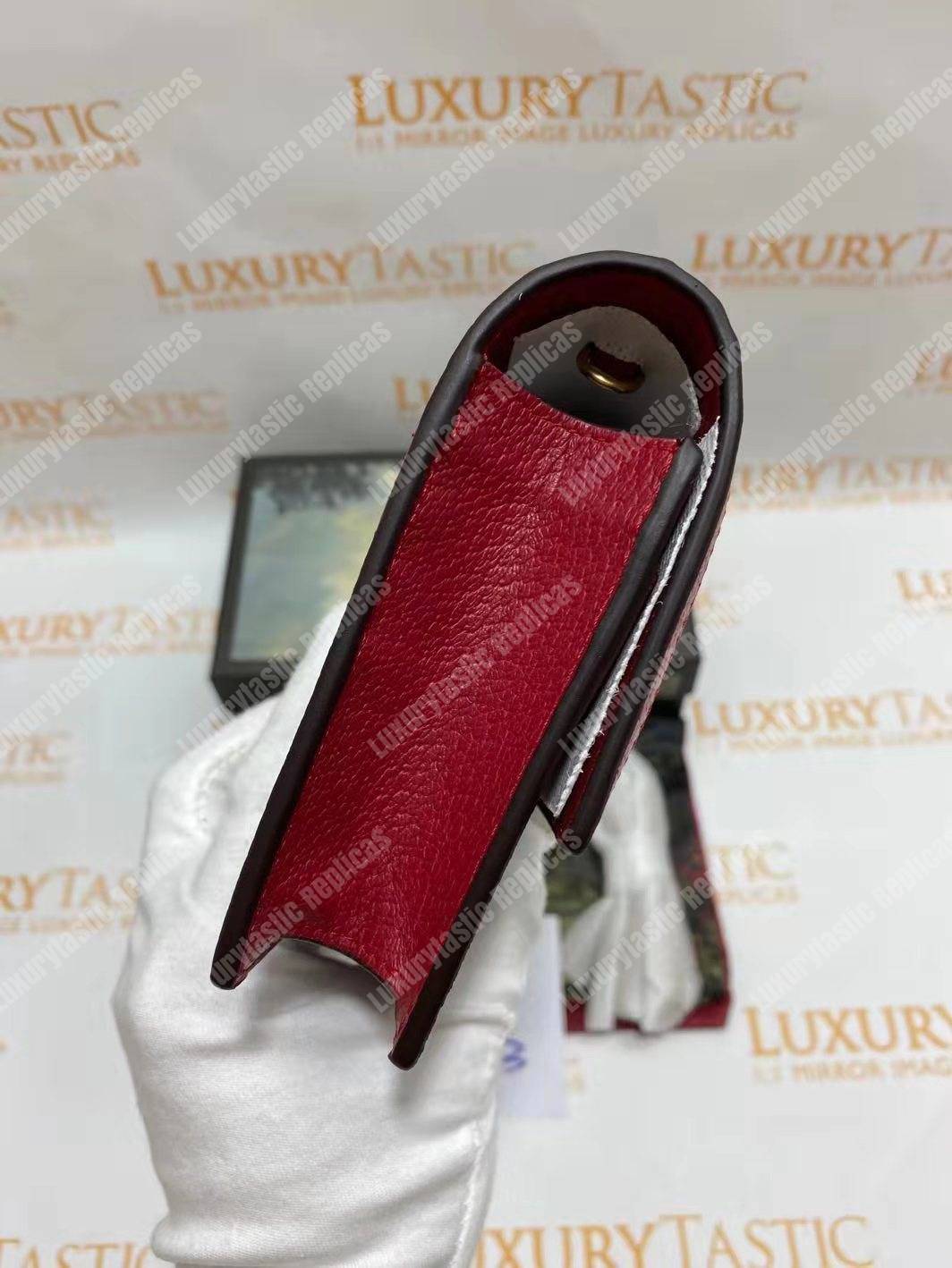 G*u*i queen margaret gg mini bag red