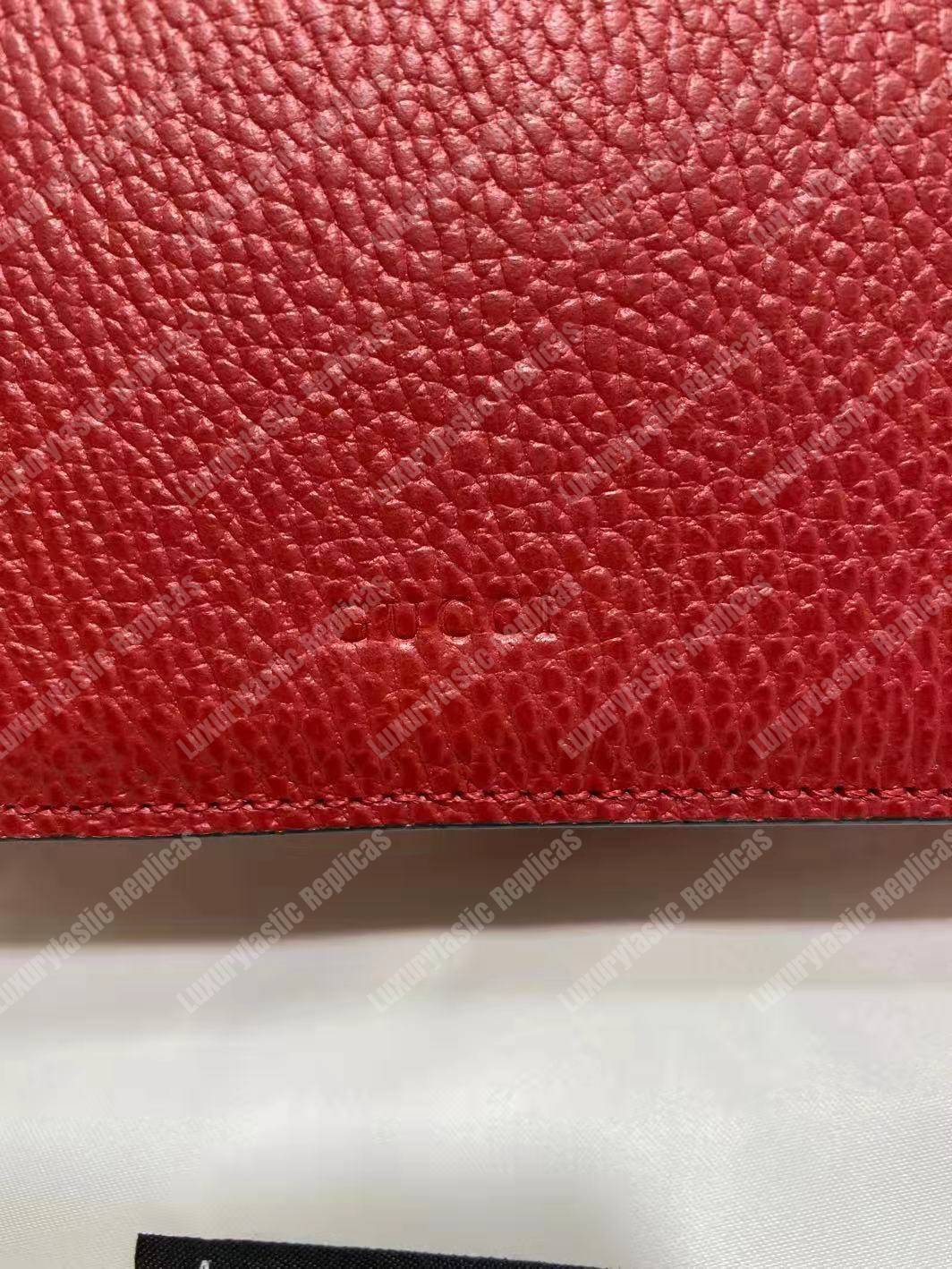 G*u*i dionysus leather small bag red