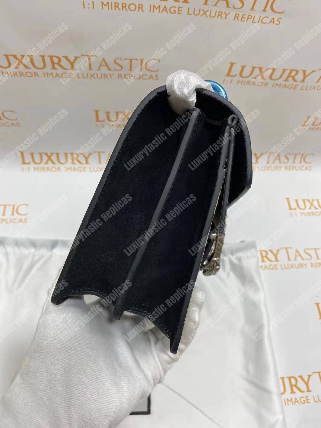 G*u*i dionysus small gg shoulder bag beige black