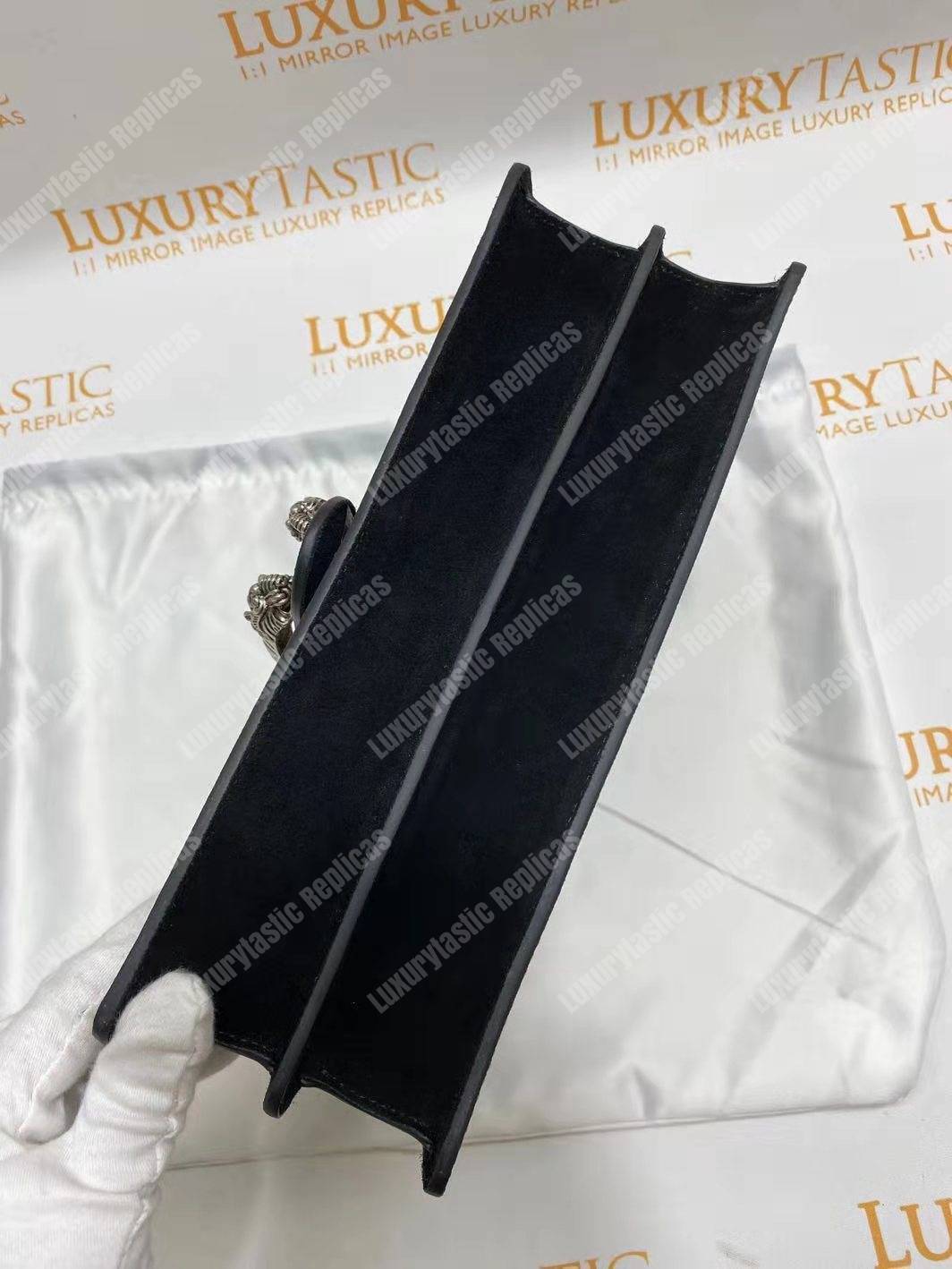 G*u*i dionysus small gg shoulder bag beige black