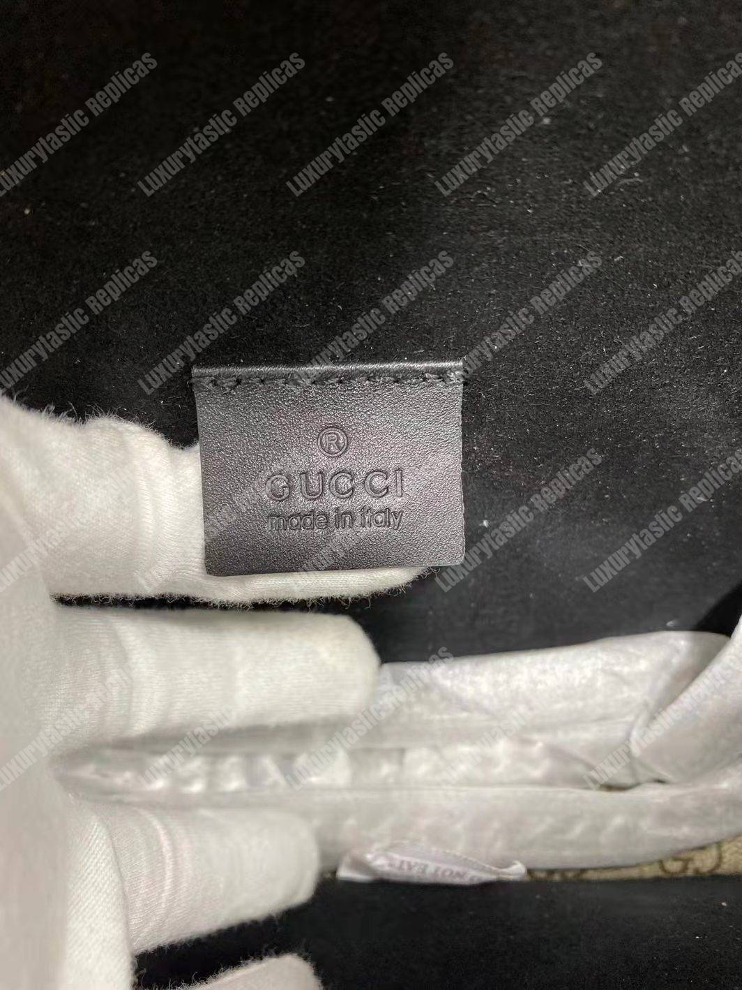 G*u*i dionysus small gg shoulder bag beige black