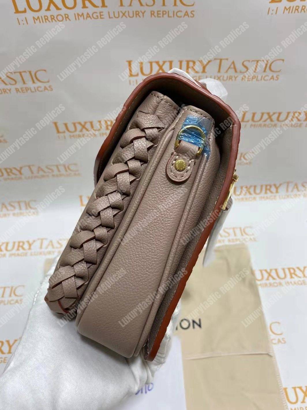LV Pochette Metis Monogram Empreinte Leather Vison
