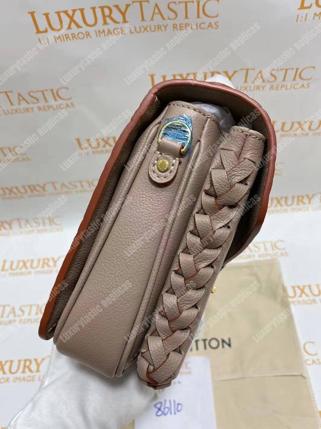 LV Pochette Metis Monogram Empreinte Leather Vison