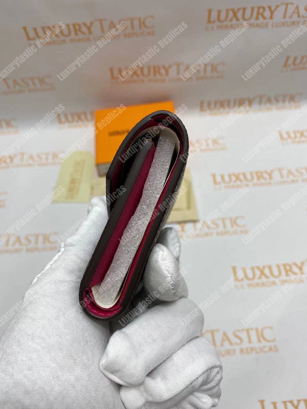 LV Victorine Wallet Monogram Fuchsia