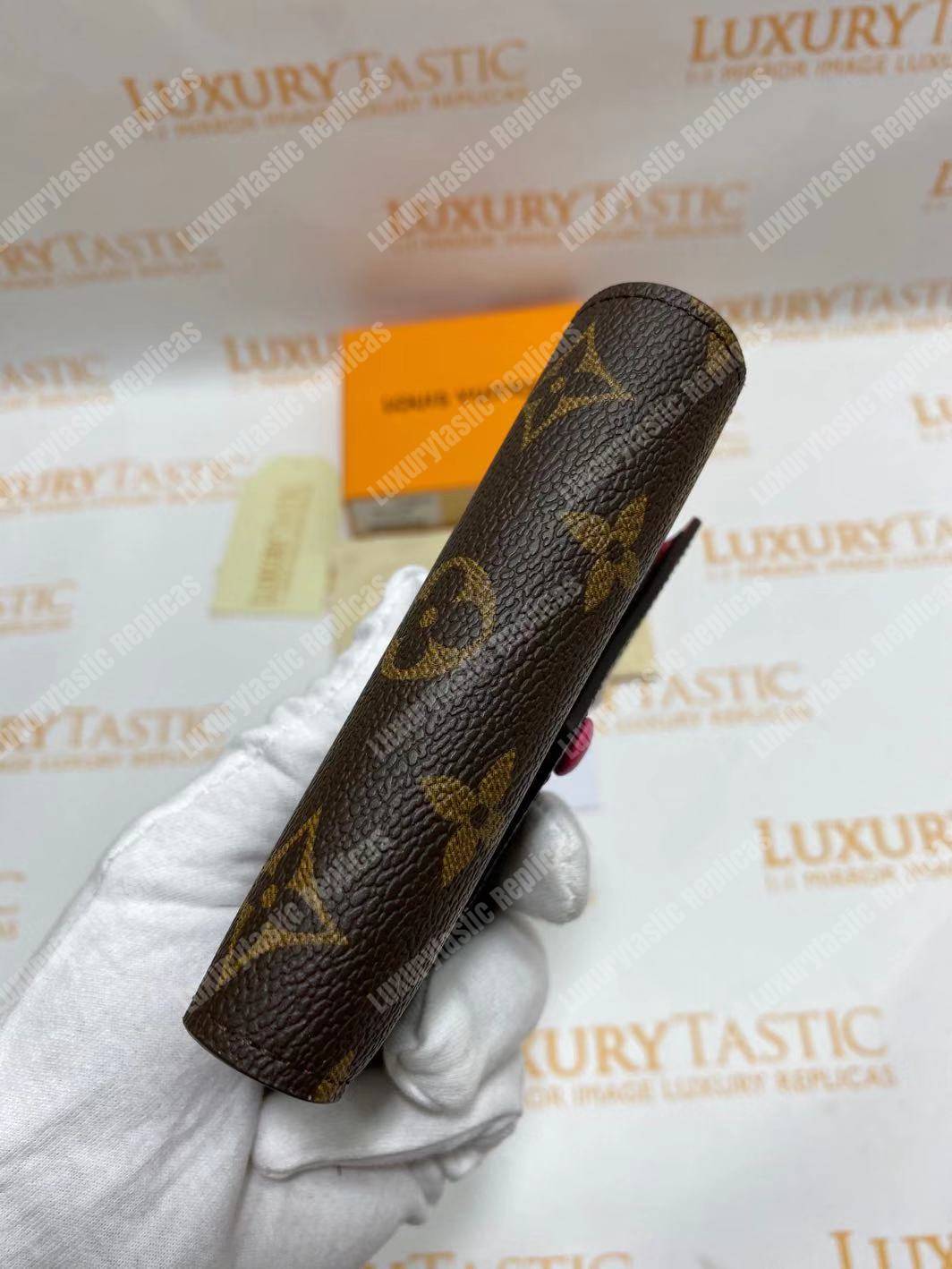 LV Victorine Wallet Monogram Fuchsia