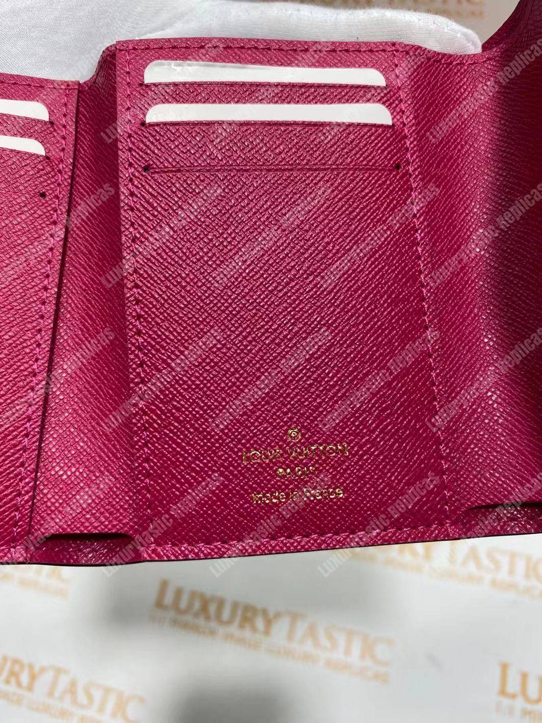 LV Victorine Wallet Monogram Fuchsia