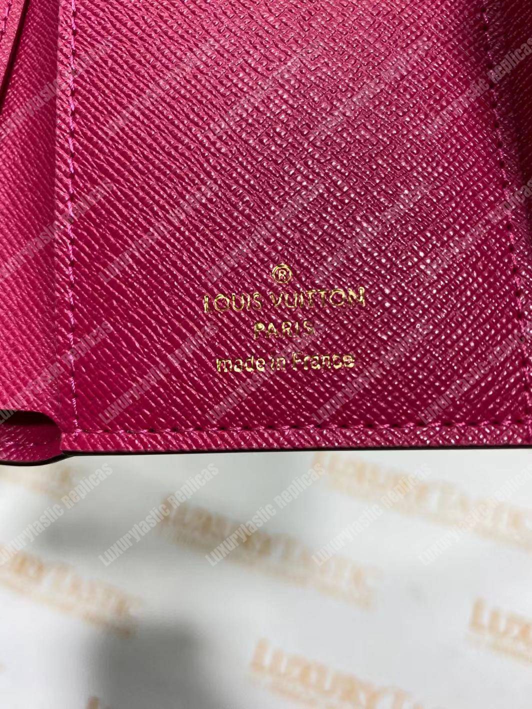 LV Victorine Wallet Monogram Fuchsia