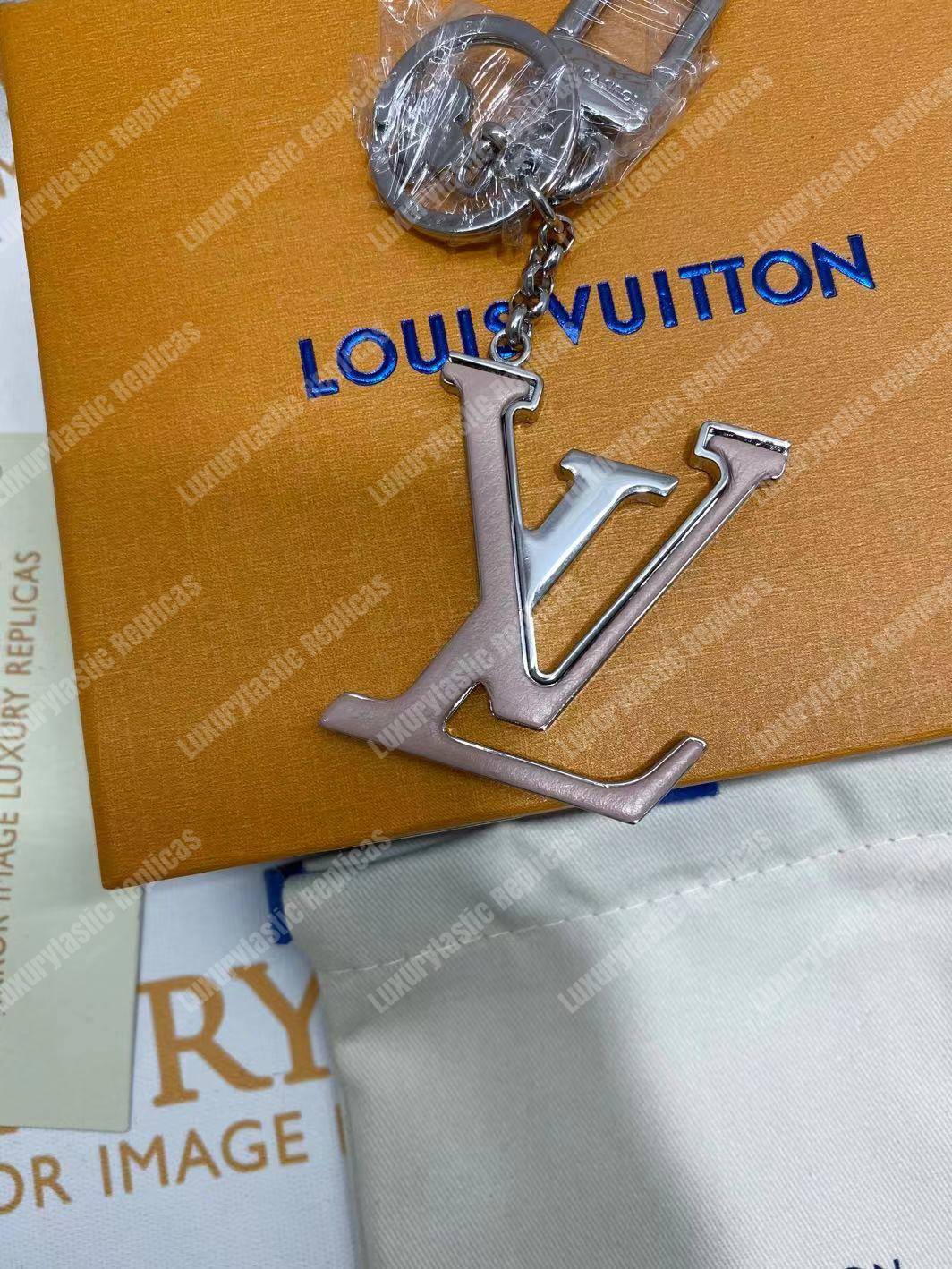 LV Capucines Bag Charm and Key Holder Magnolia