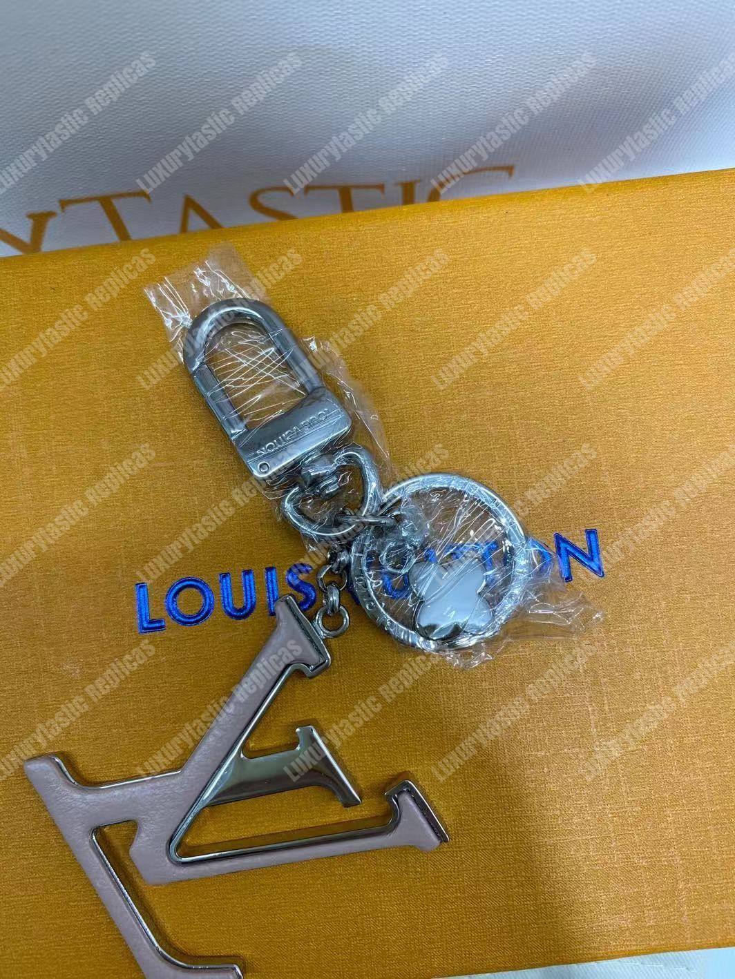 LV Capucines Bag Charm and Key Holder Magnolia