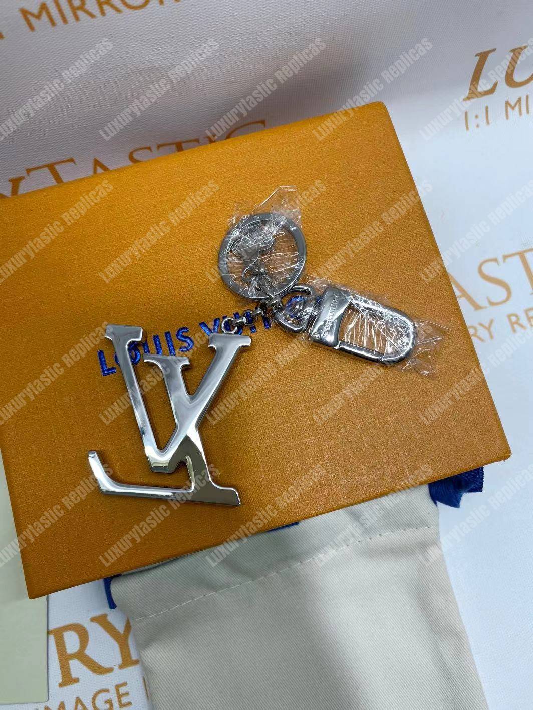 LV Capucines Bag Charm and Key Holder Magnolia