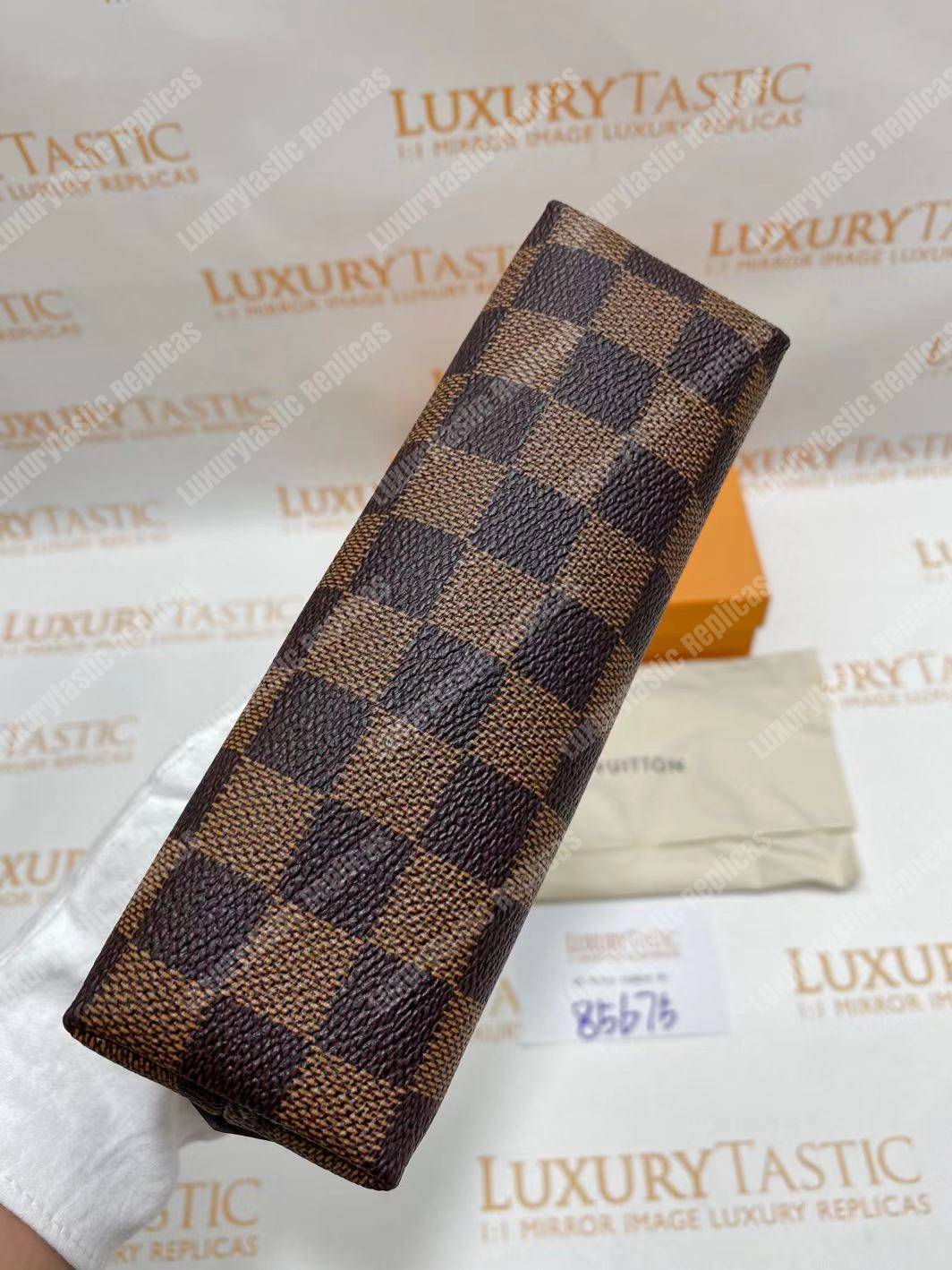 LV Cosmetic Pouch PM Damier Ebene