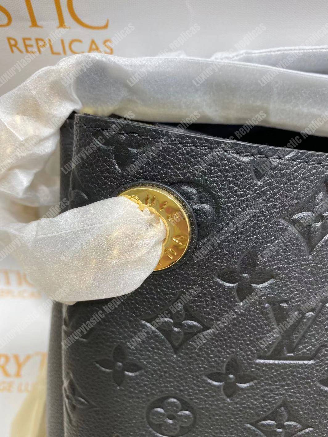 LV Surene MM Monogram Empreinte Leather Noir