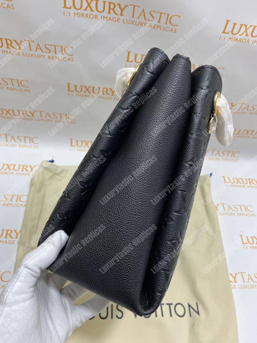 LV Surene MM Monogram Empreinte Leather Noir