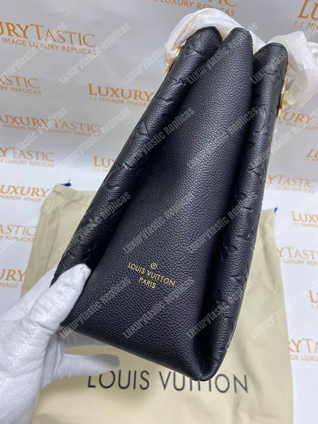 LV Surene MM Monogram Empreinte Leather Noir