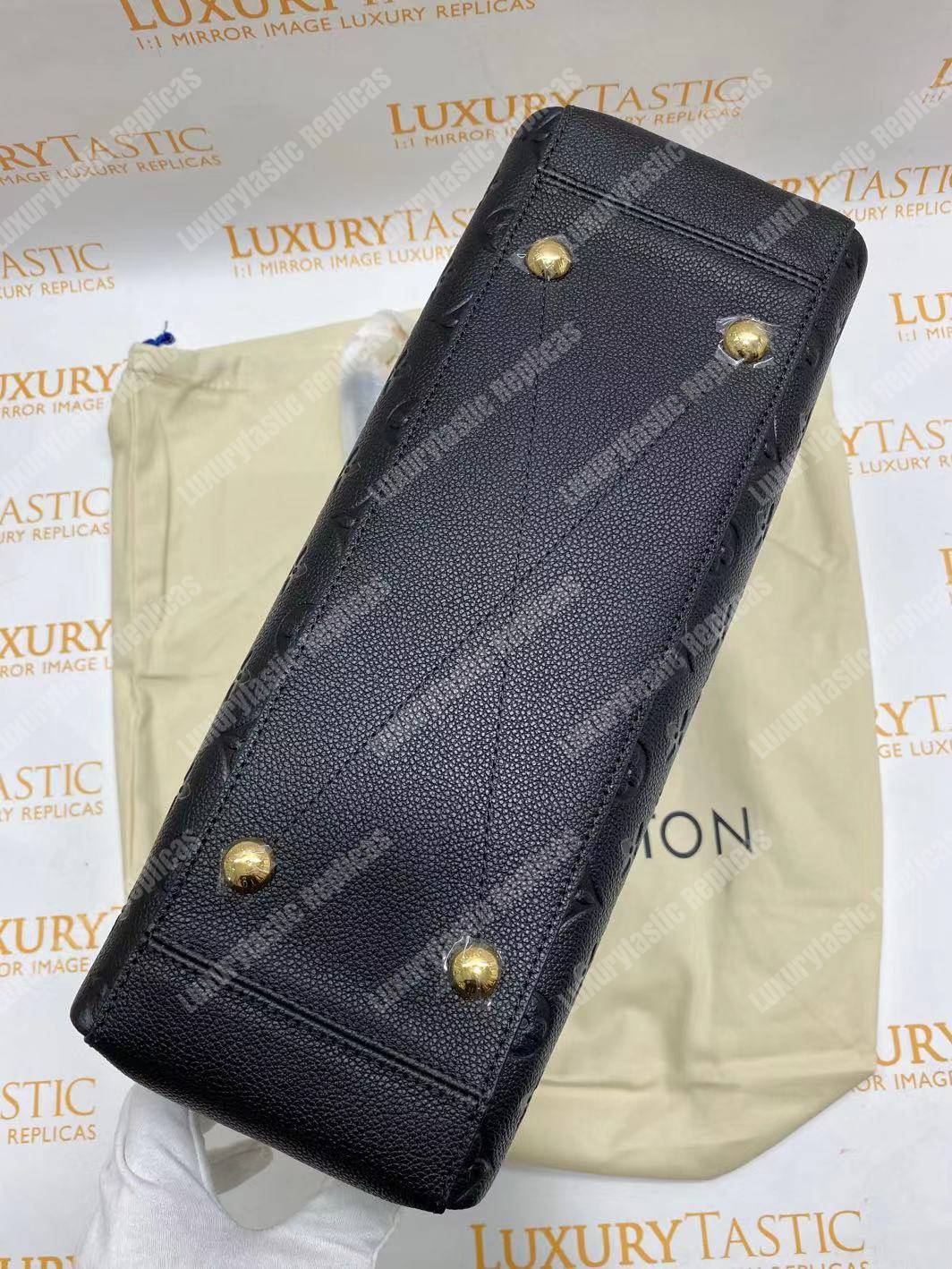 LV Surene MM Monogram Empreinte Leather Noir