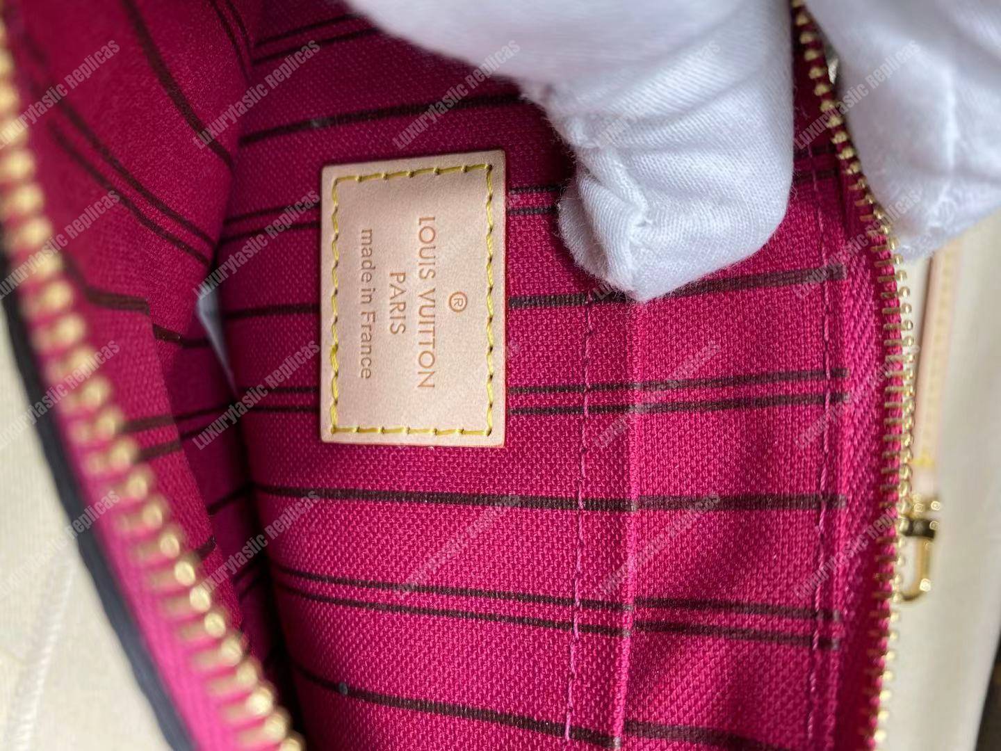 LV Neverfull GM Monogram Pivoine