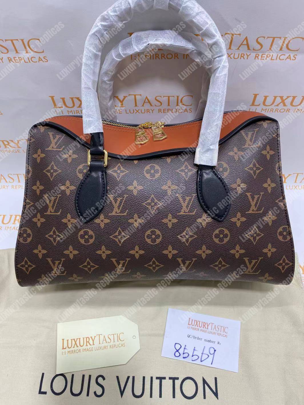 LV Tuileries Bag Monogram Caramel