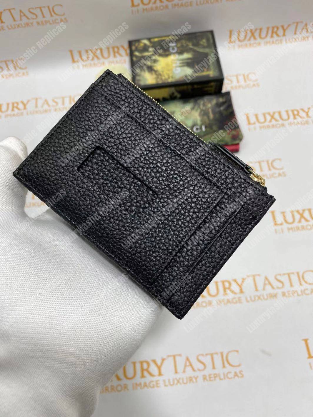 G*u*i gg marmont card case black