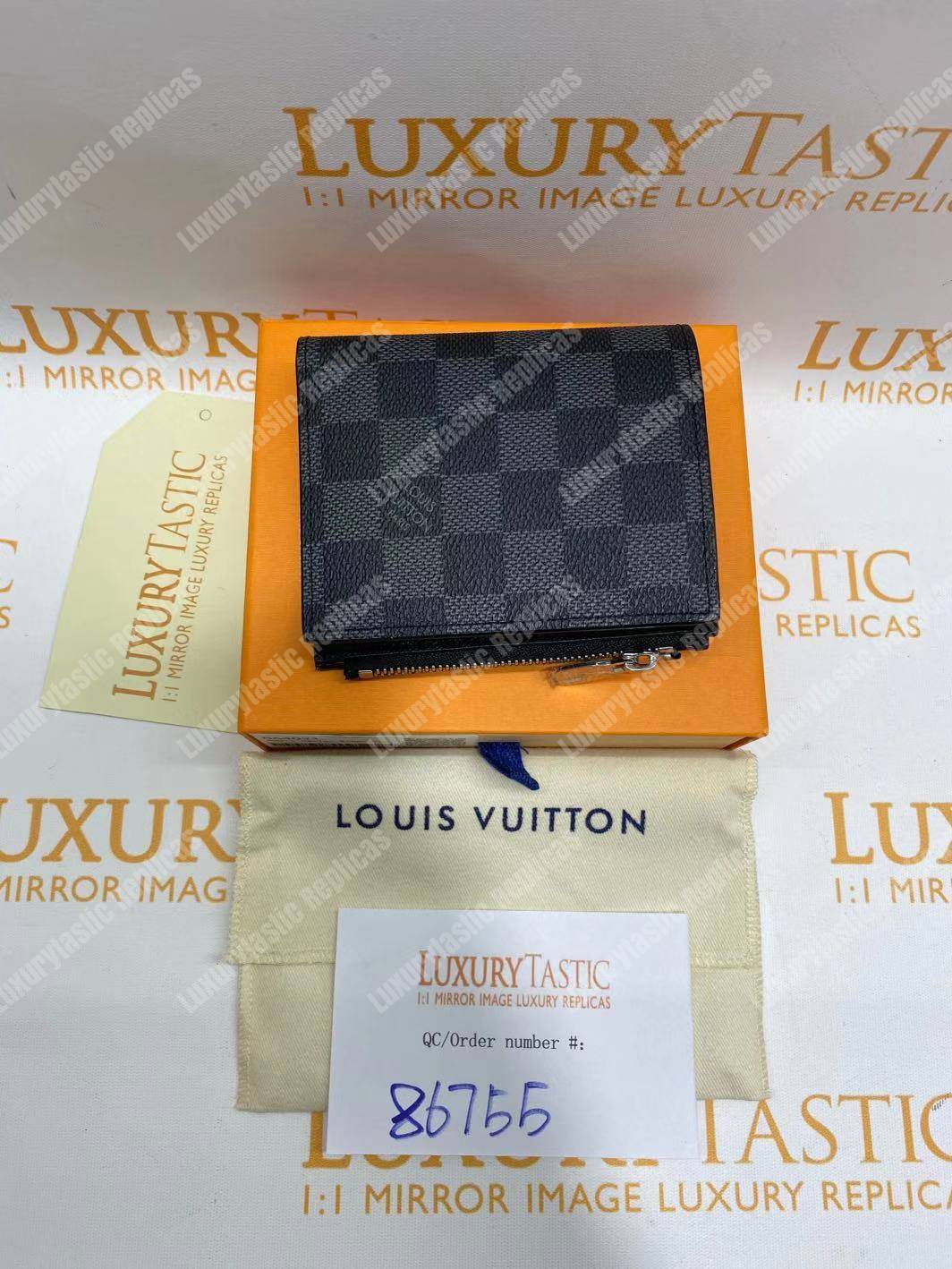 LV Smart Wallet Damier Graphite