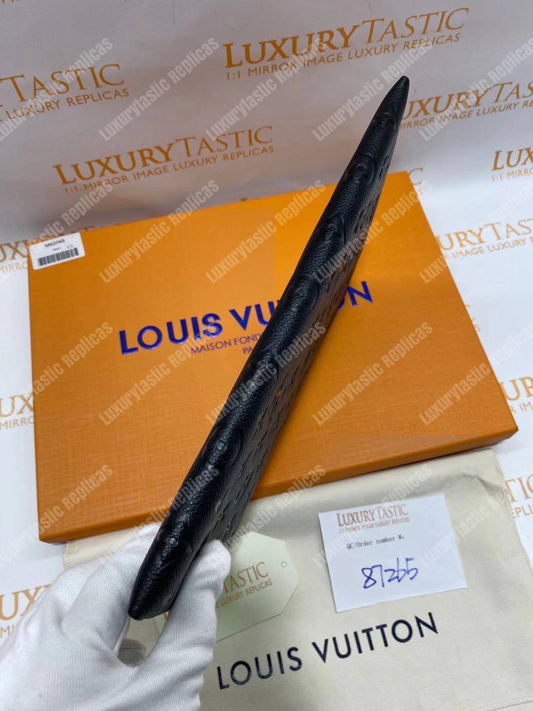 LV Daily Pouch Monogram Empreinte Black