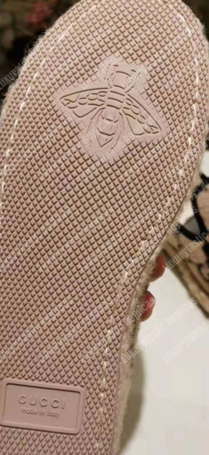 G*u*i women’s gg wool loafer beige