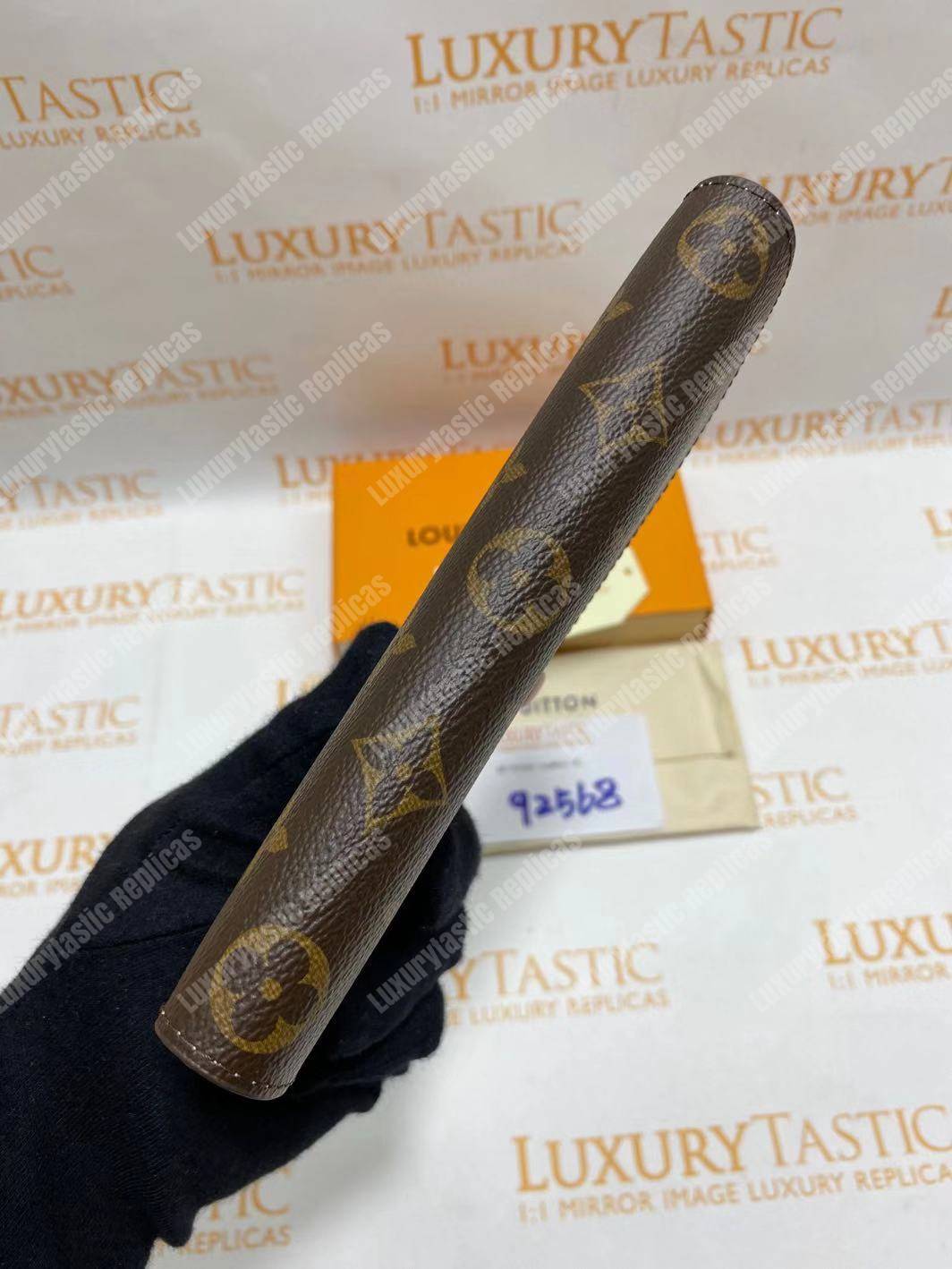 LV Joséphine Wallet Monogram Rose Ballerine