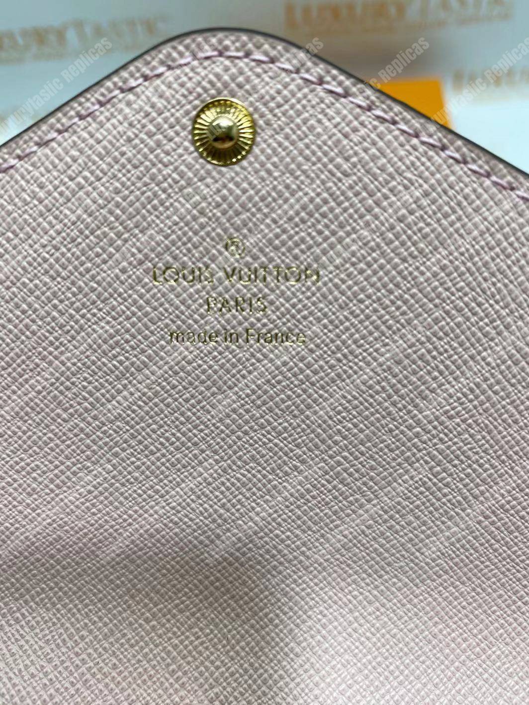 LV Joséphine Wallet Monogram Rose Ballerine