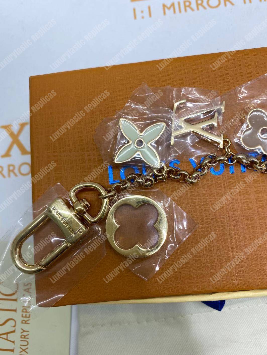 LV Fleur de Monogram Bag Charm