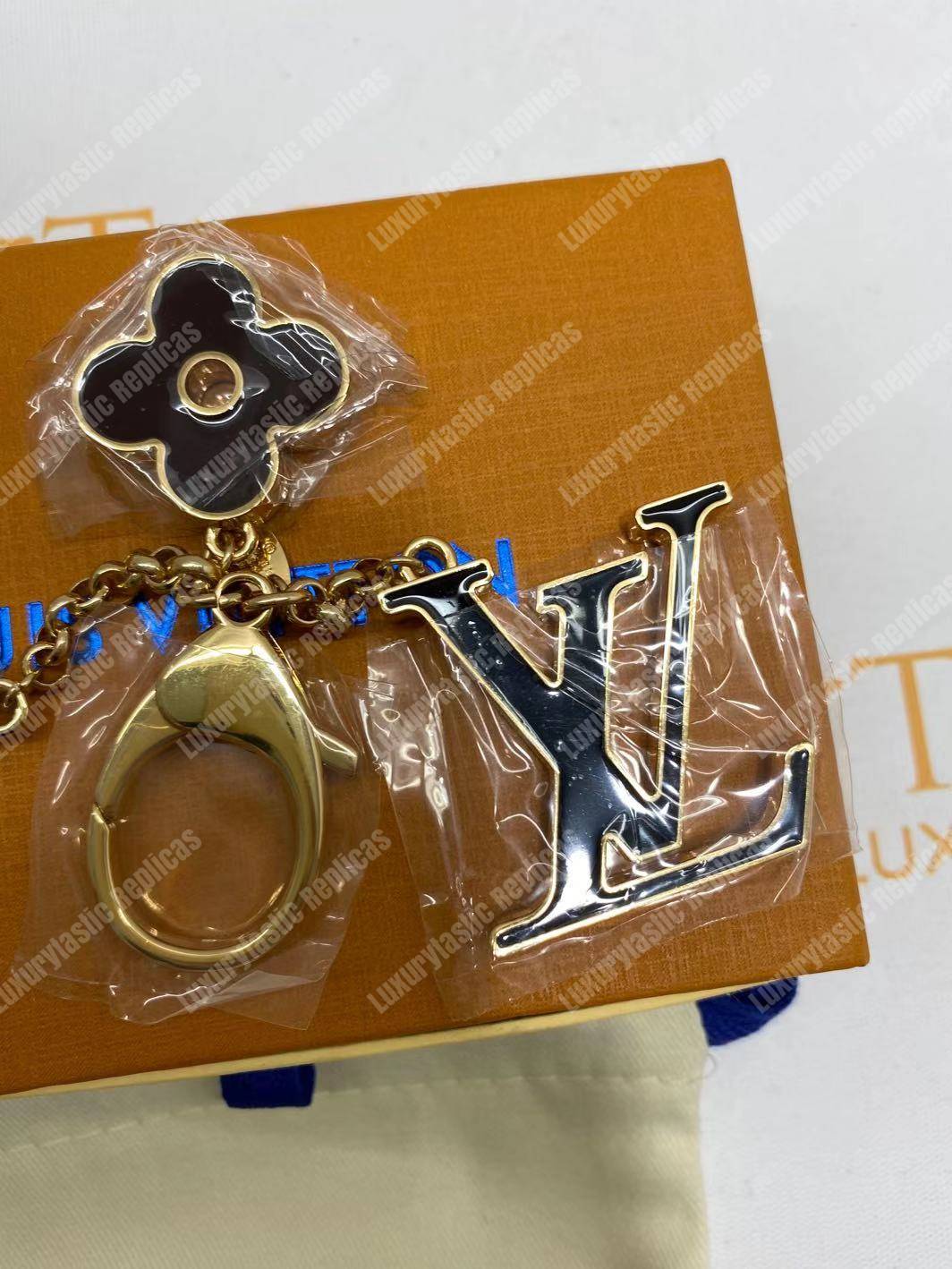 LV Fleur de Monogram Bag Charm