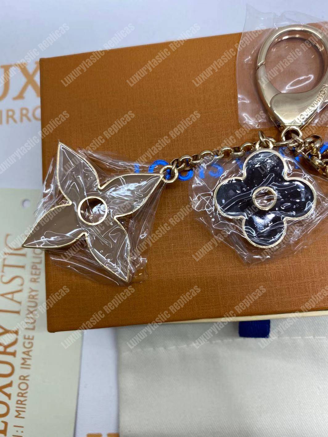 LV Fleur de Monogram Bag Charm
