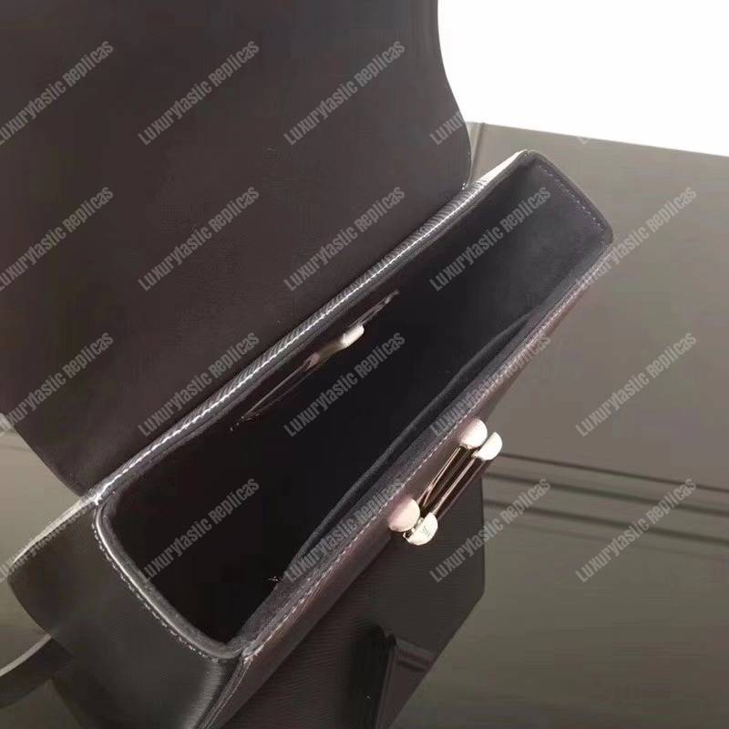 LV Twist MM Argento Silver