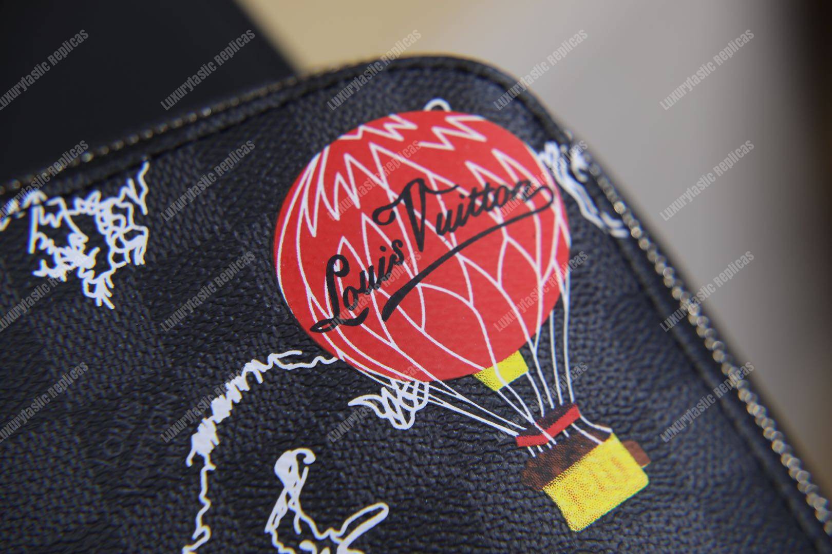 LV Avenue Sling Bag Damier Graphite Maps of the Renaissance