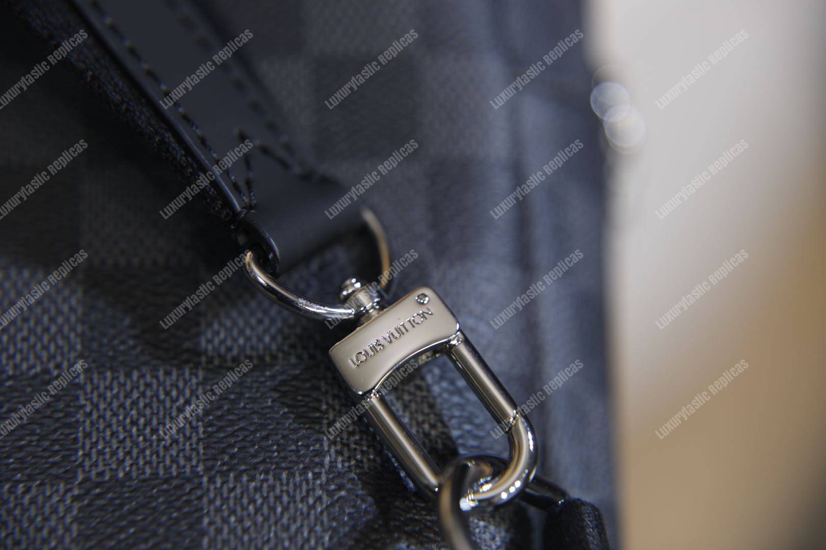 LV Avenue Sling Bag Damier Graphite Maps of the Renaissance