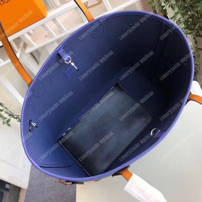 LV Neverfull MM Tote Epi Leather Black