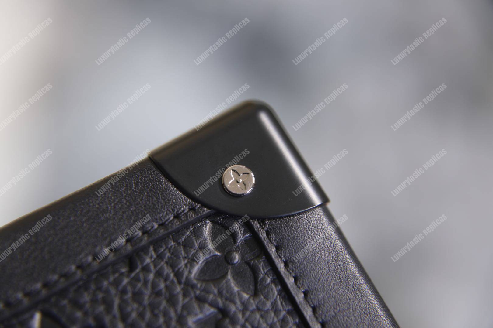 LV Soft Trunk Taurillon Monogram Canvas Black